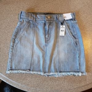 NWT express denim skirt